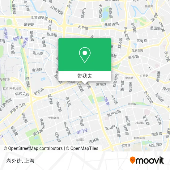 老外街地图