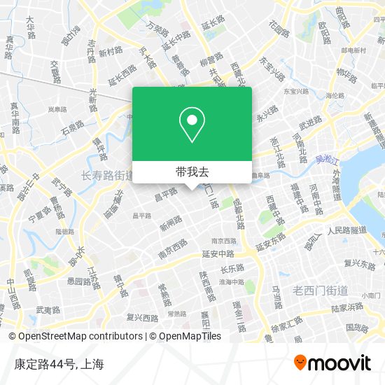 康定路44号地图