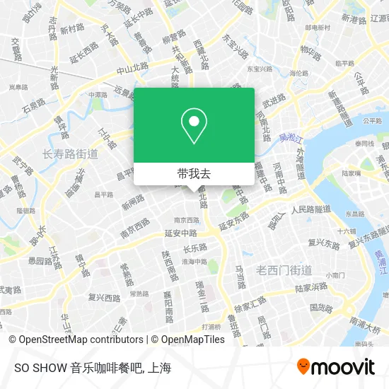 SO SHOW 音乐咖啡餐吧地图