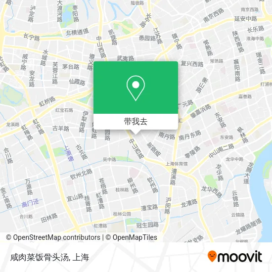 咸肉菜饭骨头汤地图