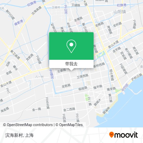 滨海新村地图