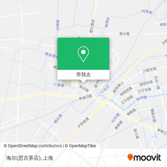 海尔(思古弄店)地图