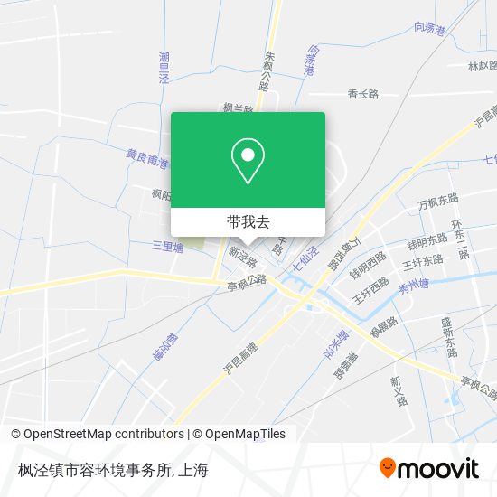 枫泾镇市容环境事务所地图