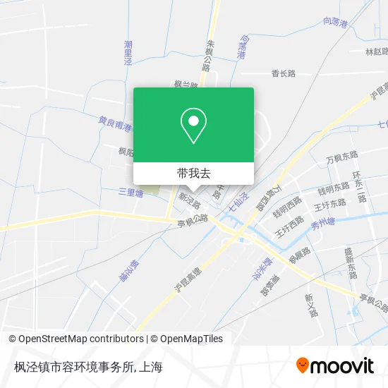 枫泾镇市容环境事务所地图