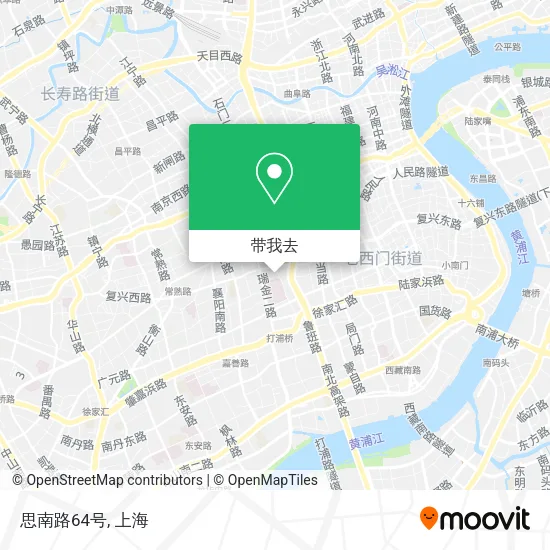 思南路64号地图