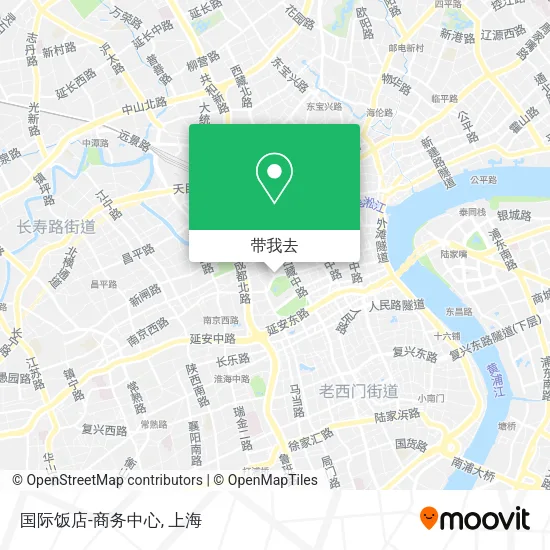 国际饭店-商务中心地图