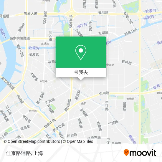 佳京路辅路地图