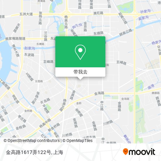 金高路1617弄122号地图
