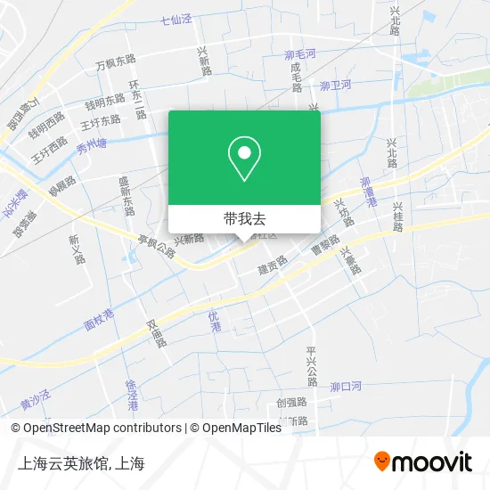 上海云英旅馆地图