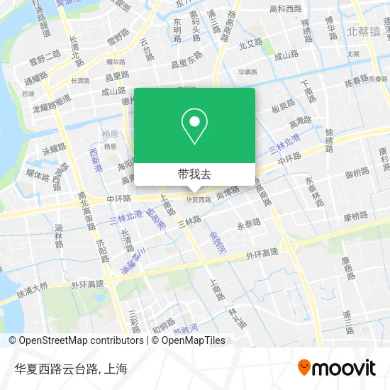 华夏西路云台路地图