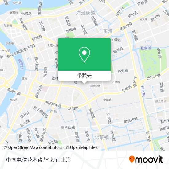 中国电信花木路营业厅地图