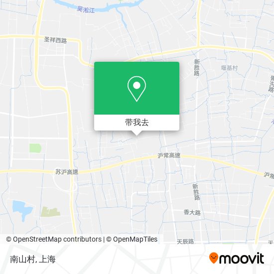 南山村地图
