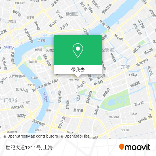 世纪大道1211号地图
