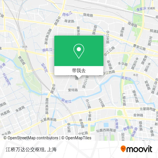 江桥万达公交枢纽地图