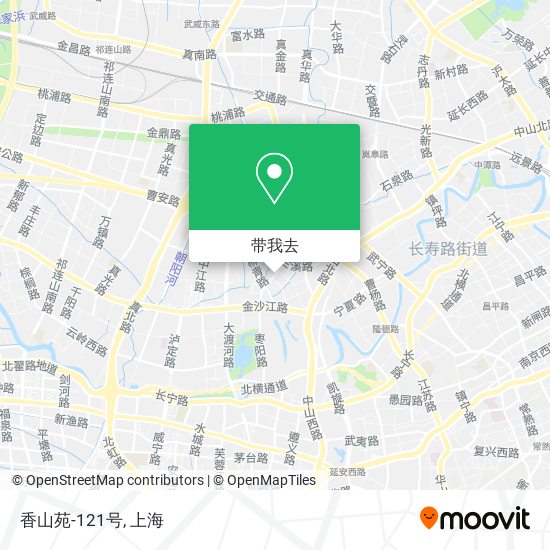 香山苑-121号地图