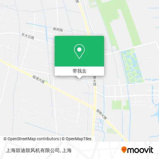 上海鼓迪鼓风机有限公司地图