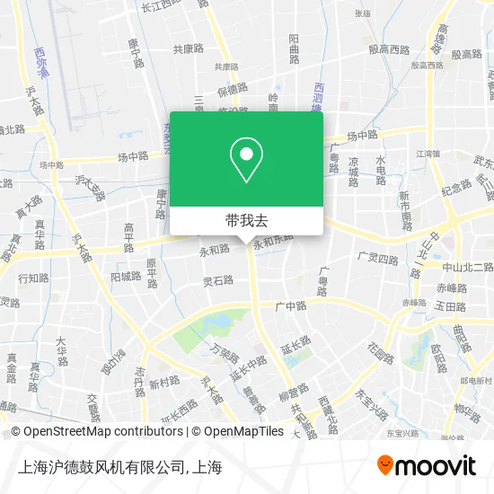 上海沪德鼓风机有限公司地图