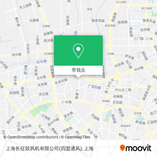 上海长征鼓风机有限公司(四盟通风)地图