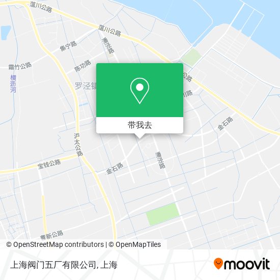 上海阀门五厂有限公司地图
