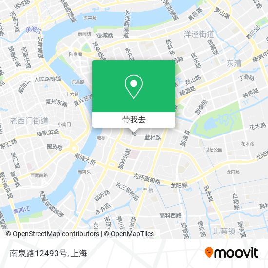 南泉路12493号地图