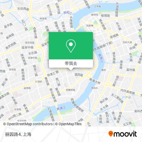 丽园路4地图