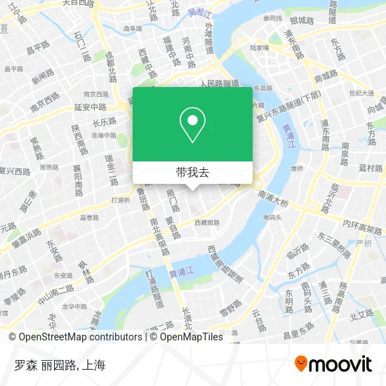 罗森 丽园路地图