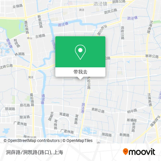 洞薛路/洞凯路(路口)地图
