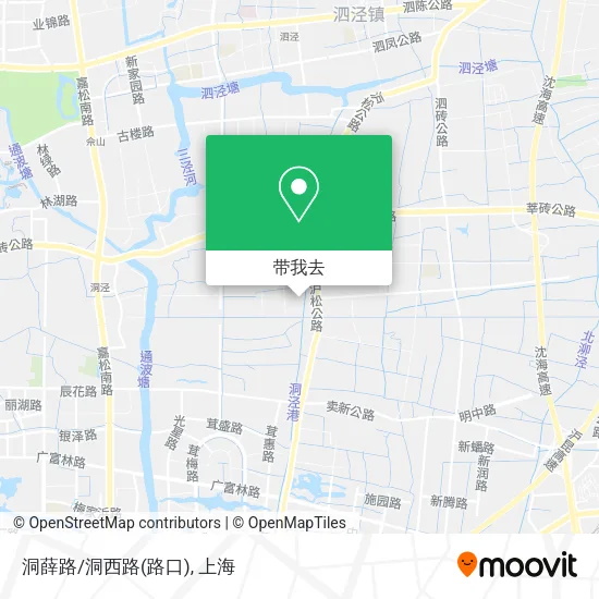 洞薛路/洞西路(路口)地图