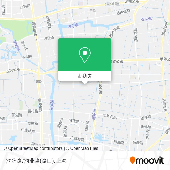 洞薛路/洞业路(路口)地图