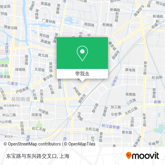 东宝路与东兴路交叉口地图
