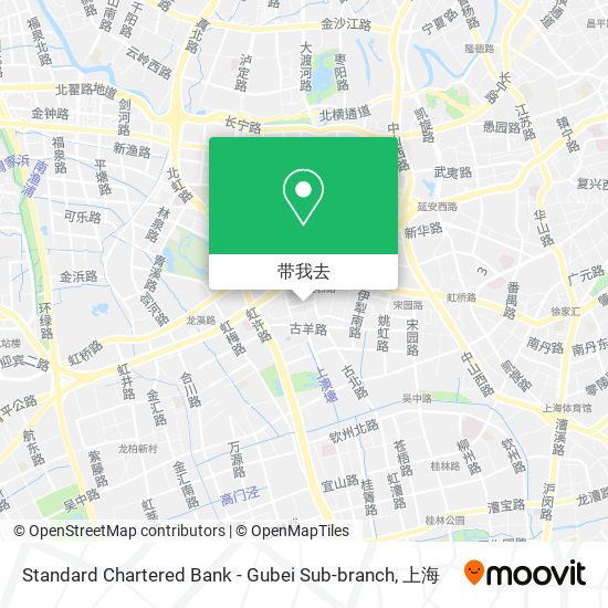 Standard Chartered Bank - Gubei Sub-branch地图