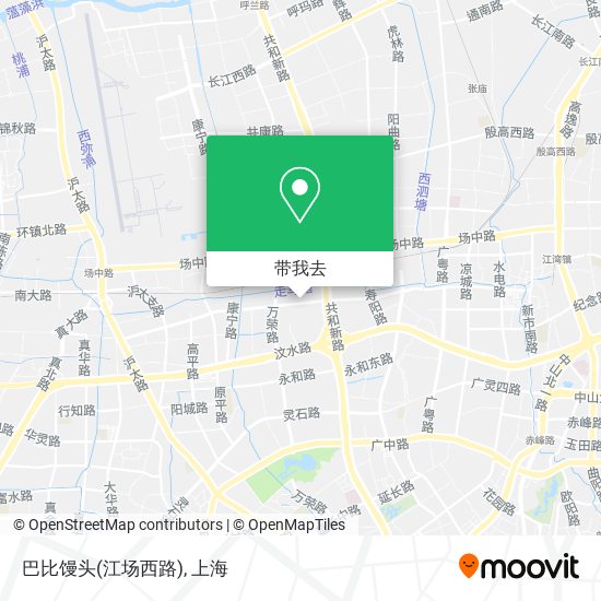 巴比馒头(江场西路)地图