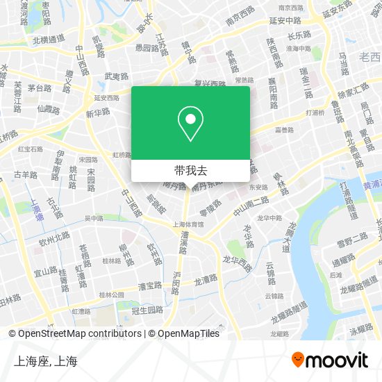 上海座地图