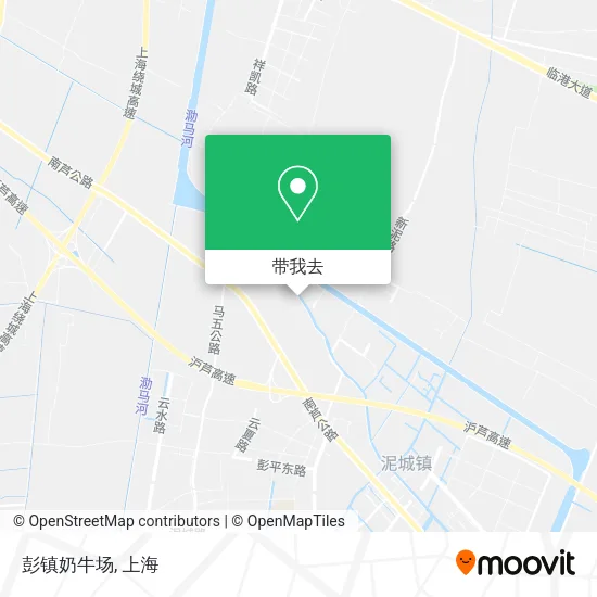 彭镇奶牛场地图