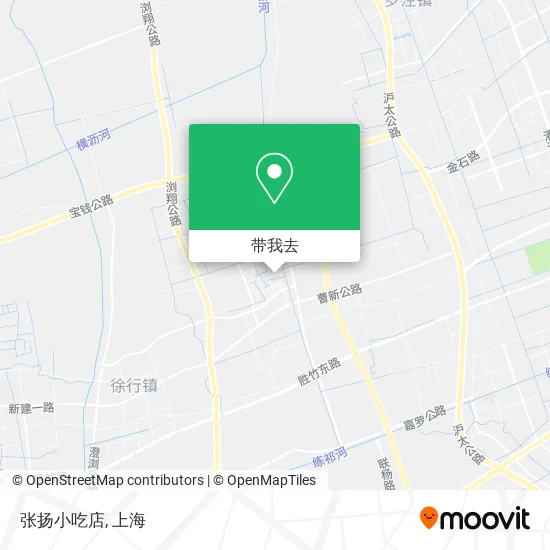 张扬小吃店地图
