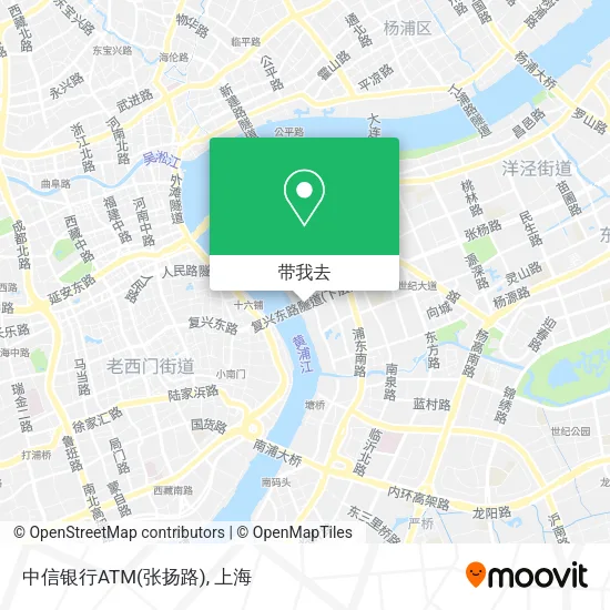 中信银行ATM(张扬路)地图