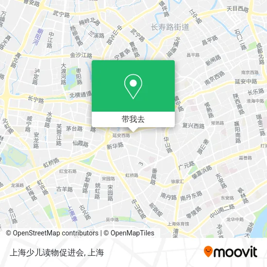 上海少儿读物促进会地图
