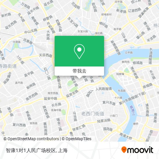 智康1对1人民广场校区地图