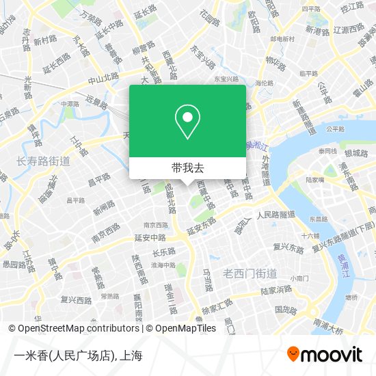 一米香(人民广场店)地图