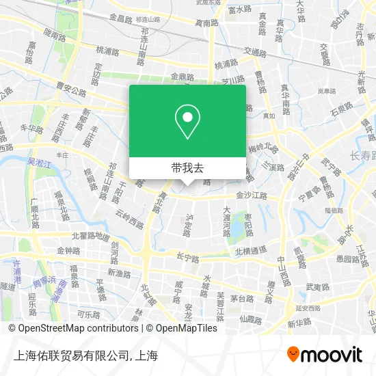 上海佑联贸易有限公司地图