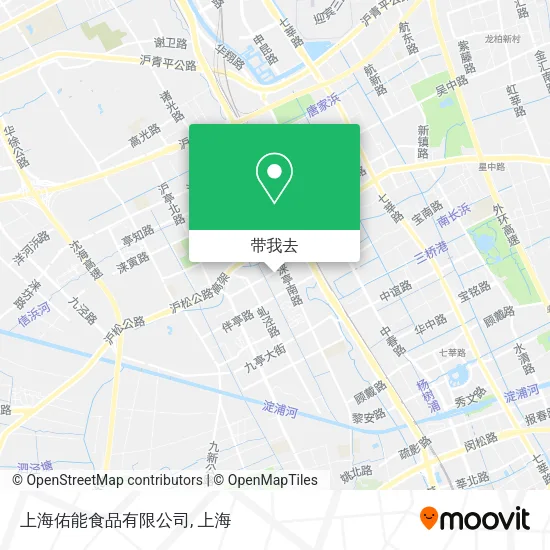 上海佑能食品有限公司地图