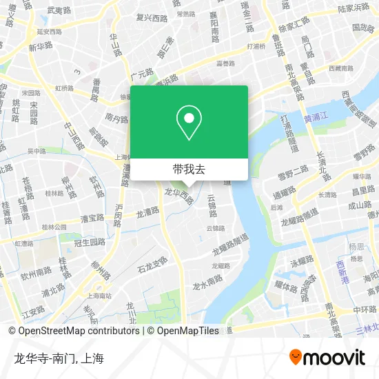 龙华寺-南门地图