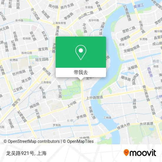龙吴路921号地图