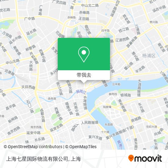 上海七星国际物流有限公司地图
