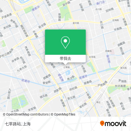 七莘路站地图