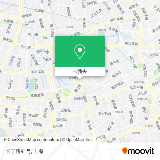 长宁路91号地图