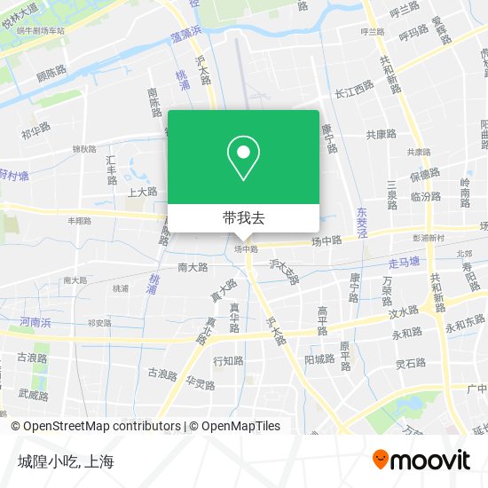 城隍小吃地图