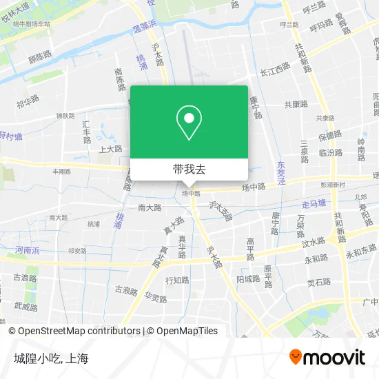 城隍小吃地图