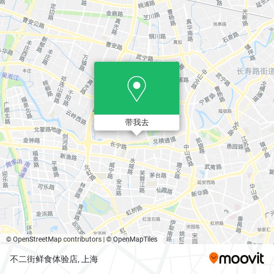 不二街鲜食体验店地图