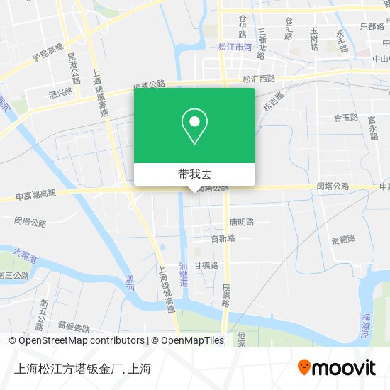上海松江方塔钣金厂地图